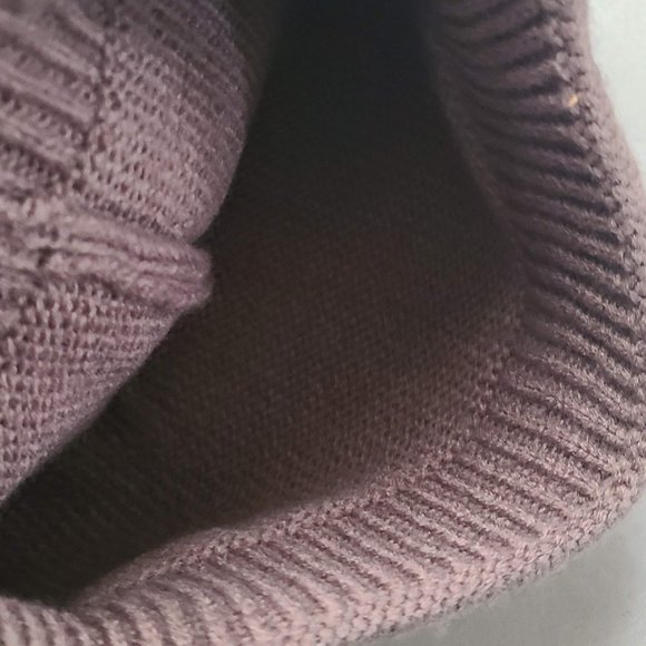 NWT Brown Knit Toque with Rhinestone Details - Picture 10 of 10